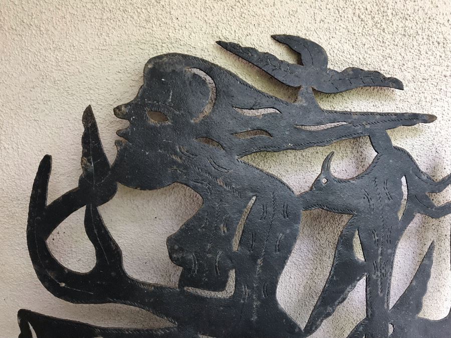 Signed Original Metal Sculpture 24W X 23H [Photo 8]