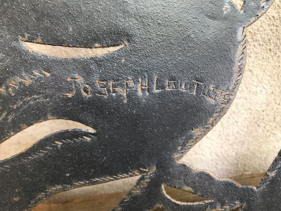 Signed Original Metal Sculpture 24W X 23H [Photo 4]