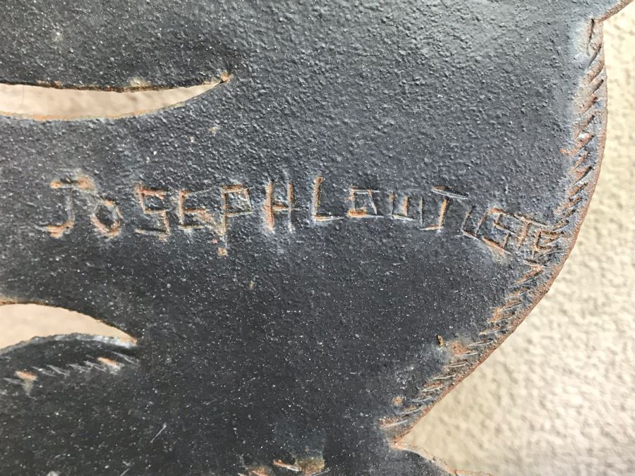 Signed Original Metal Sculpture 24W X 23H [Photo 6]