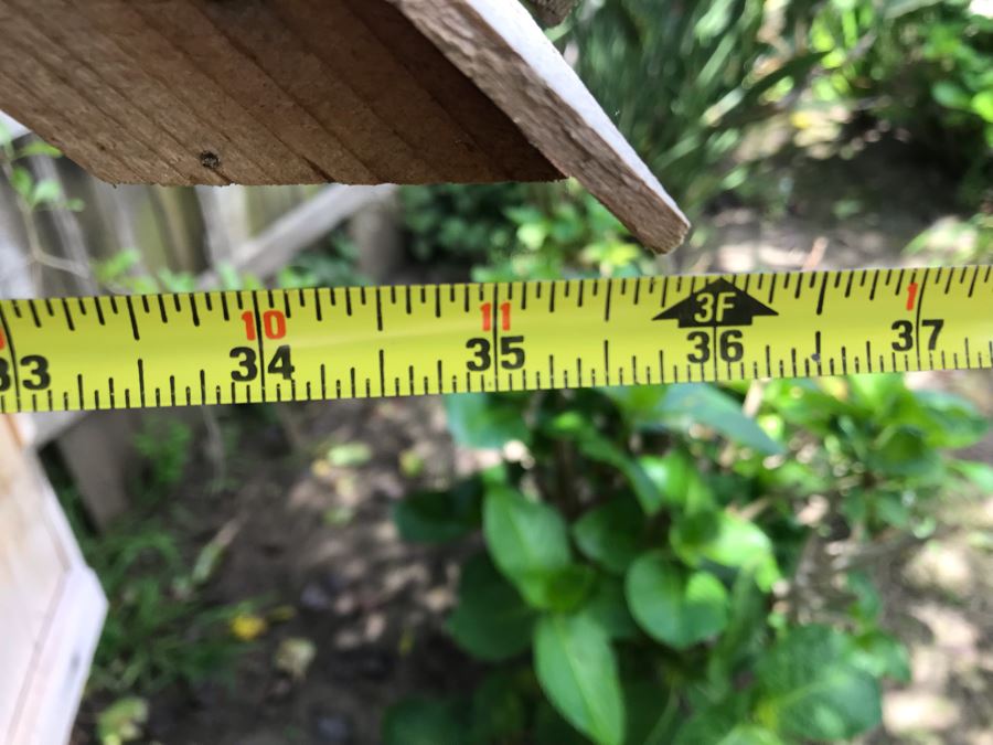 Custom Wooden Outdoor Plant House 36W X 14D X 36.5H [Photo 5]