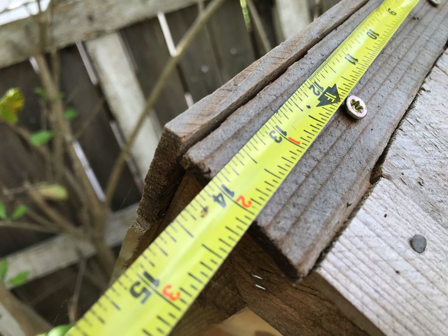 Custom Wooden Outdoor Plant House 36W X 14D X 36.5H [Photo 7]