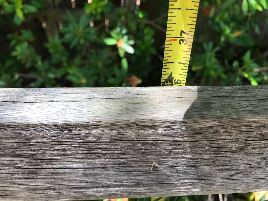 Outdoor Teak Bench 48W X 24D X 36H [Photo 6]