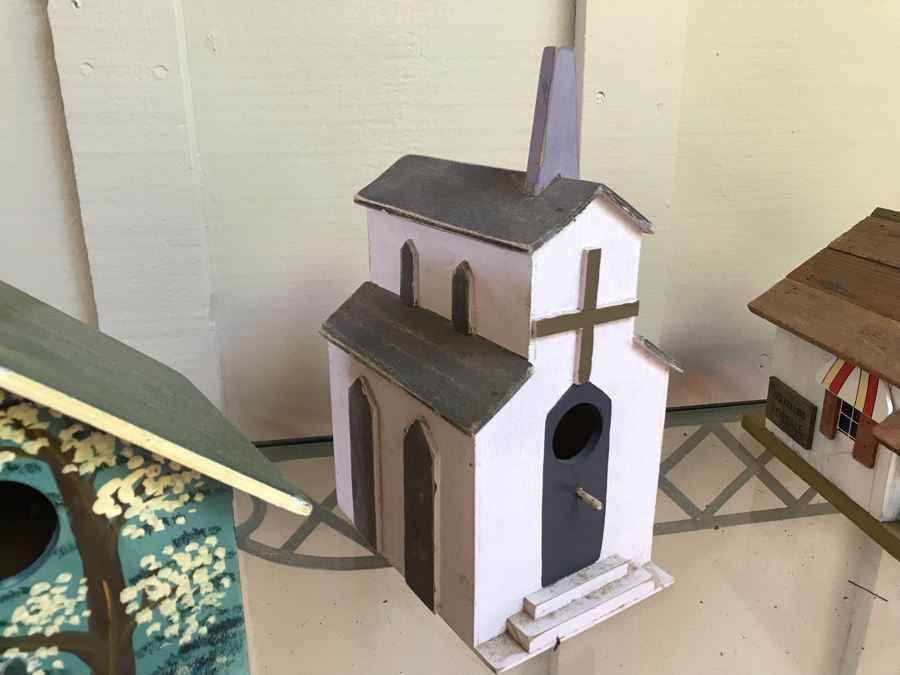 Large Collection Of (11) Bird Houses - See Photos [Photo 11]