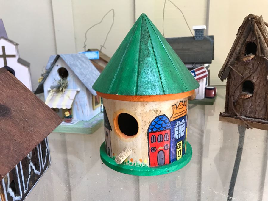 Large Collection Of (11) Bird Houses - See Photos [Photo 5]