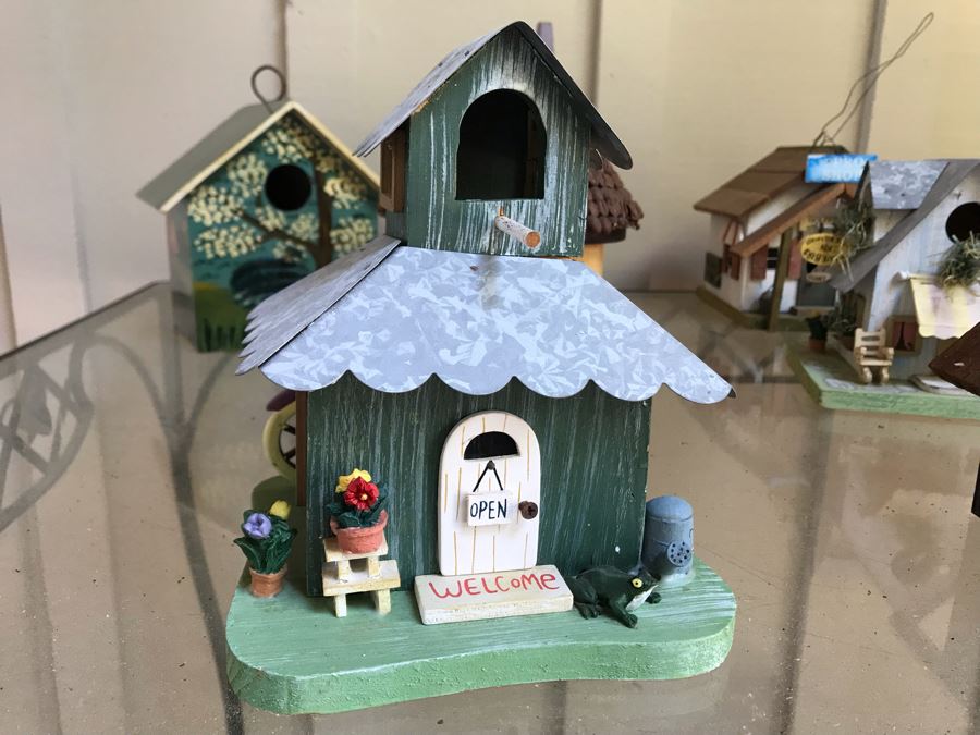 Large Collection Of (11) Bird Houses - See Photos [Photo 7]