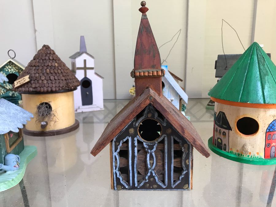 Large Collection Of (11) Bird Houses - See Photos [Photo 3]