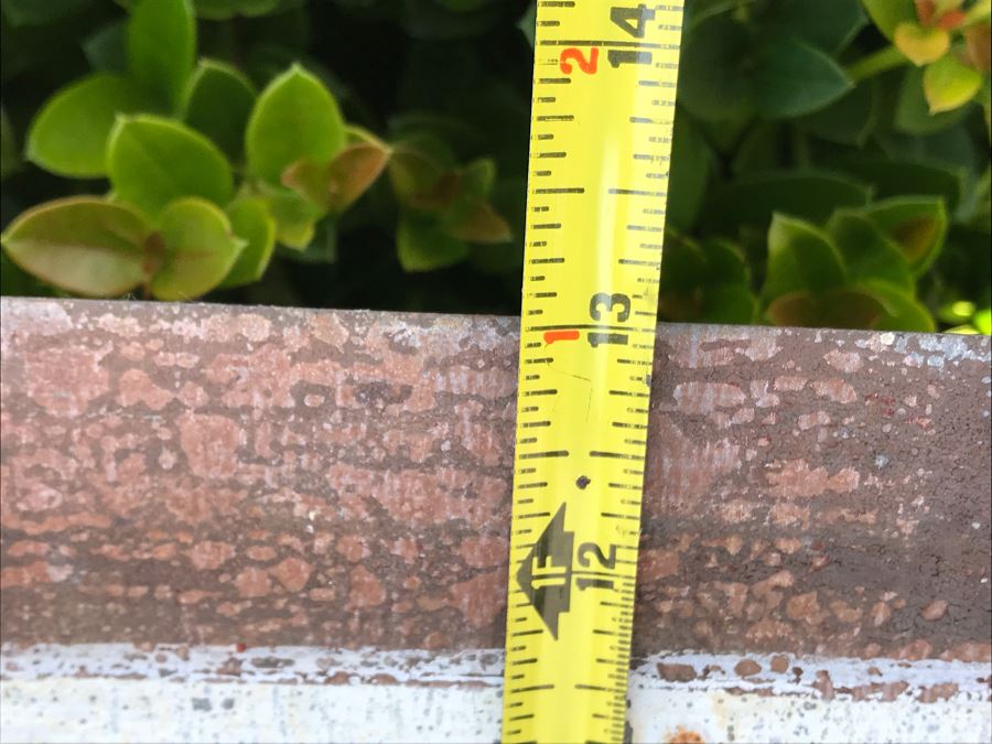 Painted Metal American Flag Sculpture Wall Hanging 24W X 13H [Photo 5]