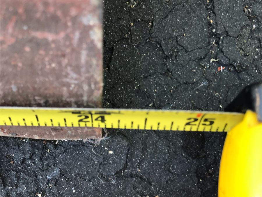 Painted Metal American Flag Sculpture Wall Hanging 24W X 13H [Photo 4]