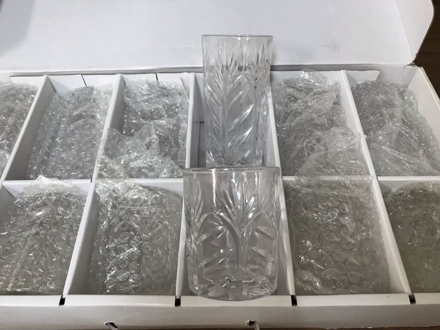 Fifth Avenue Crystal Set Portico 12 Barware Glasses MSRP $100 [Photo 8]