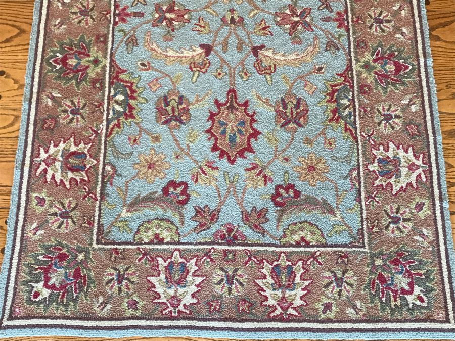 Hooked Area Rug 41.5 X 64 [Photo 4]