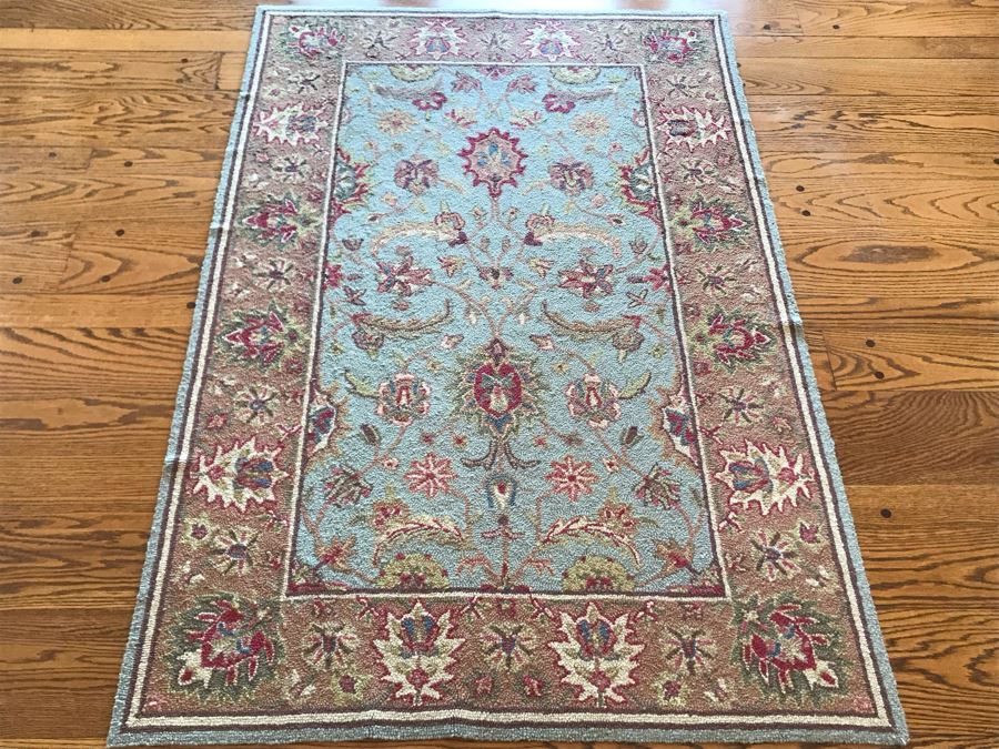 Hooked Area Rug 41.5 X 64 [Photo 2]