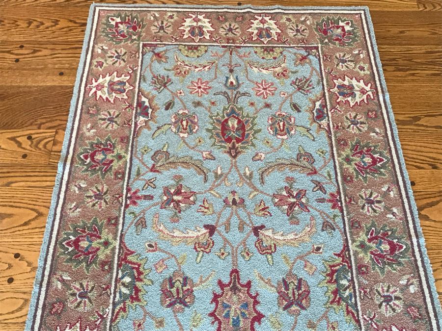 Hooked Area Rug 41.5 X 64 [Photo 5]