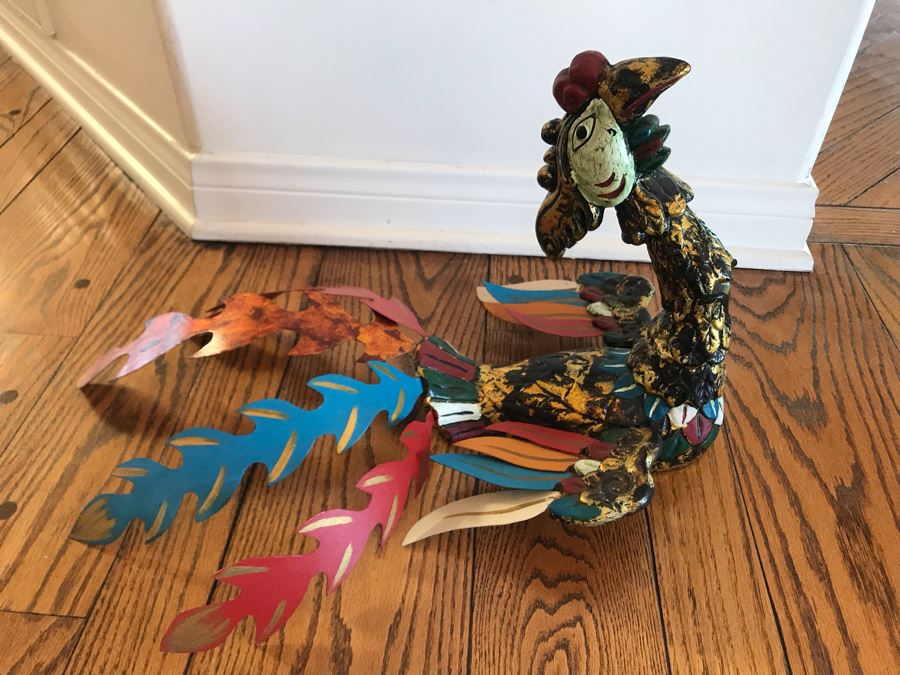 Handcrafted Bird Sculpture 21W X 12D X 13H [Photo 2]