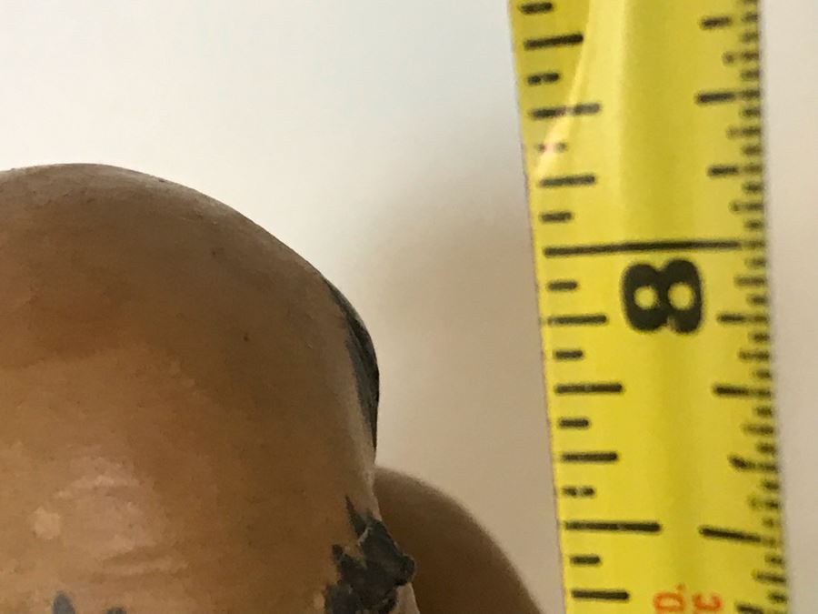 Vintage Chinese Mudmen Figurines Signed 8H - 3 Figurines Total [Photo 15]