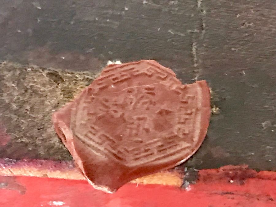 Vintage Wooden Carved Chinese Sculpture Seal With Stand 2.75W X 5H [Photo 5]