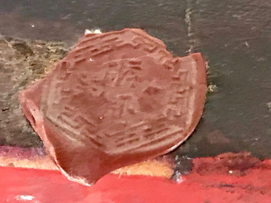 Vintage Wooden Carved Chinese Sculpture Seal With Stand 2.75W X 5H [Photo 6]