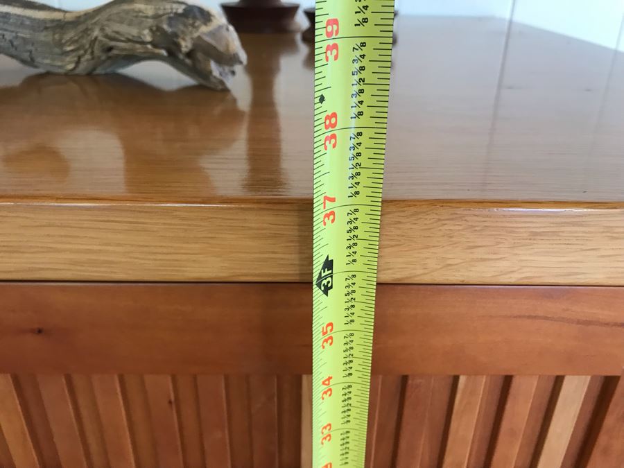 Wooden Arts & Crafts Style Cabinet With Casters 45W X 27D X 37H [Photo 10]