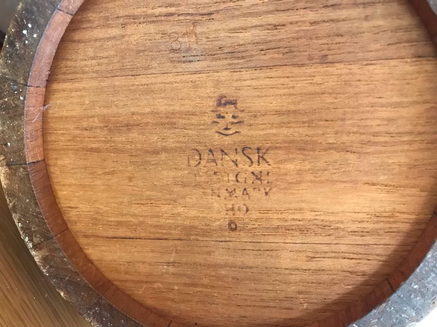 Mid-Century Modern Teak DANSK Denmark Ice Bucket 19H [Photo 6]