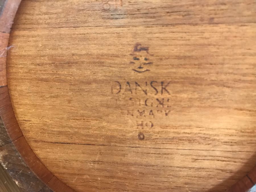 Mid-Century Modern Teak DANSK Denmark Ice Bucket 19H [Photo 5]