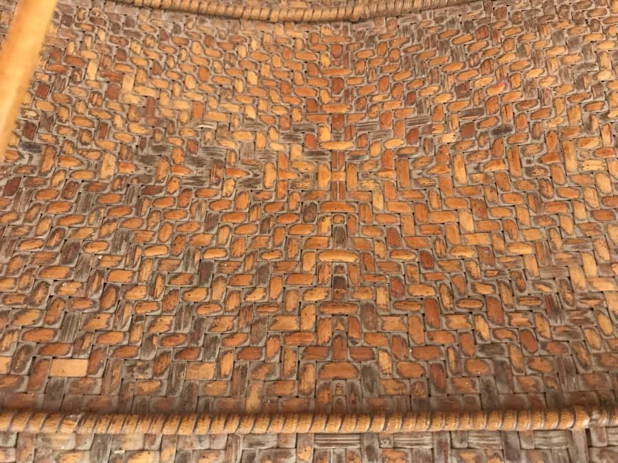 Vintage Chinese Handled Basket 19W X 13D X 22H [Photo 5]