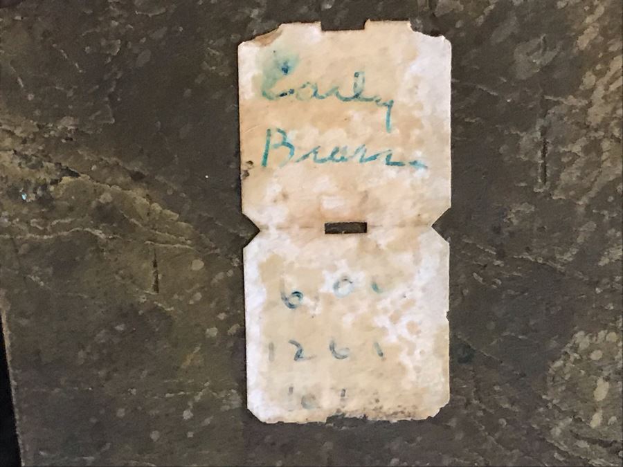 JUST ADDED - Old Stick Broom, Metal Cross Wall Hook, Old Cast Iron Tongs And Brass Wall Holder [Photo 10]