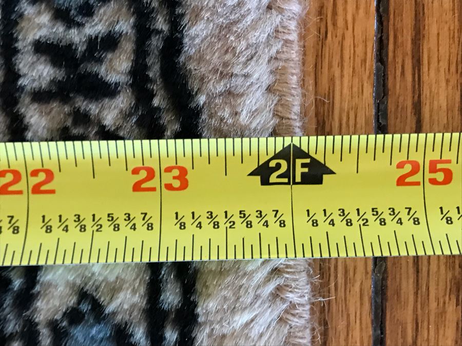 Signed Hand Knotted Wool Persian Runner Rug 24 X 80 [Photo 12]