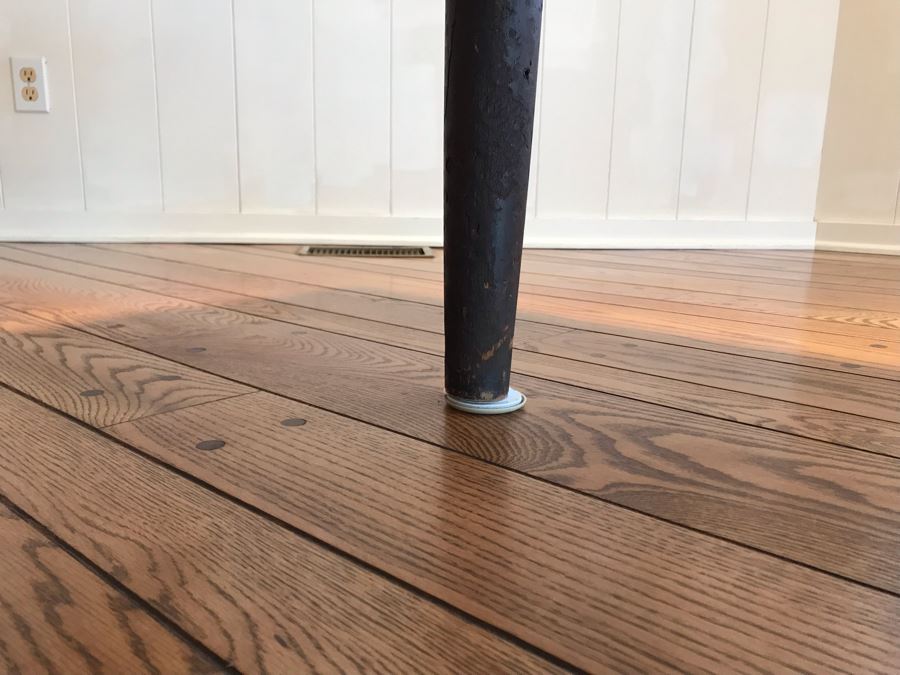 Antique 2-Plank Wooden Dining Table 84W X 27D X 29.5H [Photo 13]