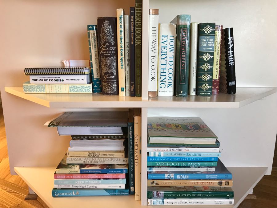 Cook Book Lot (4 Shelves Of Books) [Photo 2]