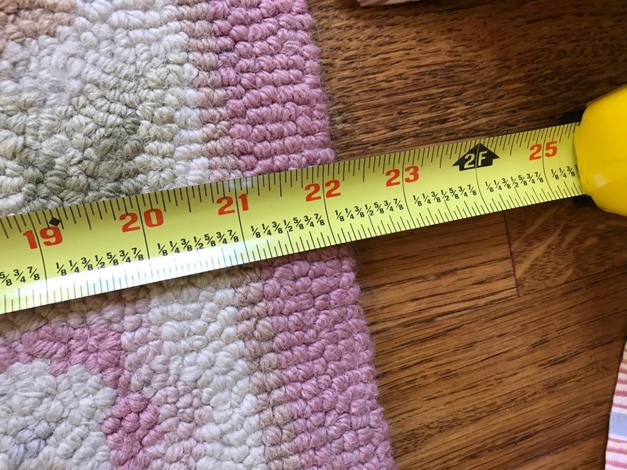 Pair Of Hooked Rugs 43 X 22 [Photo 6]