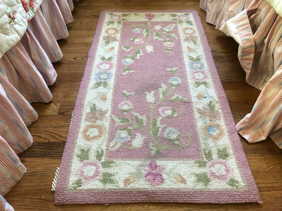 Pair Of Hooked Rugs 43 X 22 [Photo 2]