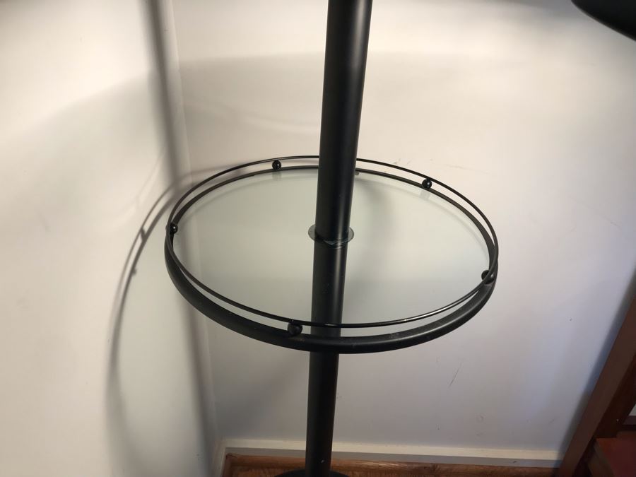 Floor Lamp With Glass Drink Table [Photo 4]