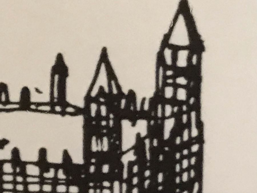 Nevin Robinson Golden Triangle, Pittsburgh, PA Framed Print 41 X 30 [Photo 13]