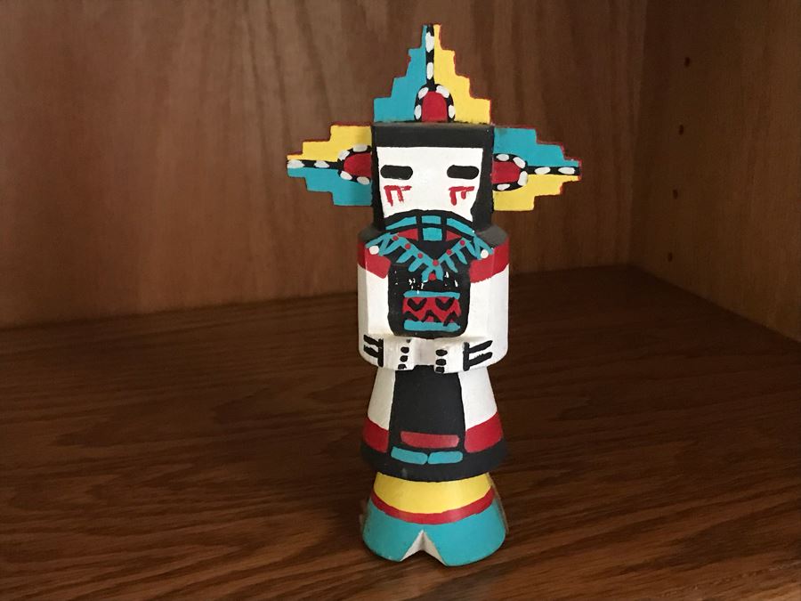 Oak Bookshelf With All Items On Shelves - See Photos For Items Incl Silverplate Bowls, Figurines, Weights, Tripods, Golf Coat Rack, Flashlights, Hats 36W X 12.5D X 71H [Photo 9]