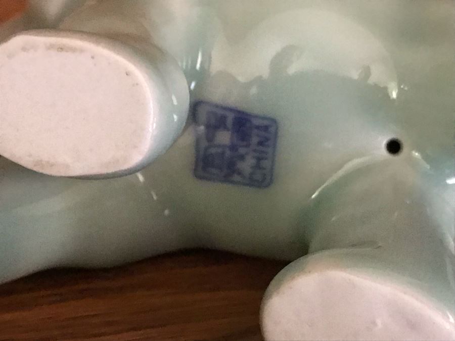 Oak Bookshelf With All Items On Shelves - See Photos For Items Incl Silverplate Bowls, Figurines, Weights, Tripods, Golf Coat Rack, Flashlights, Hats 36W X 12.5D X 71H [Photo 8]