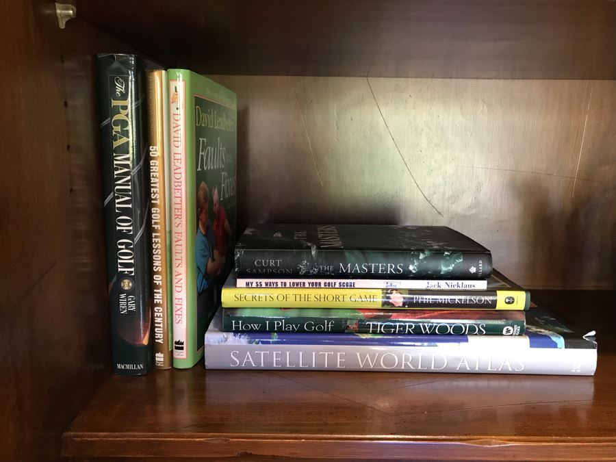 Book Lot Mainly Golf Books [Photo 2]
