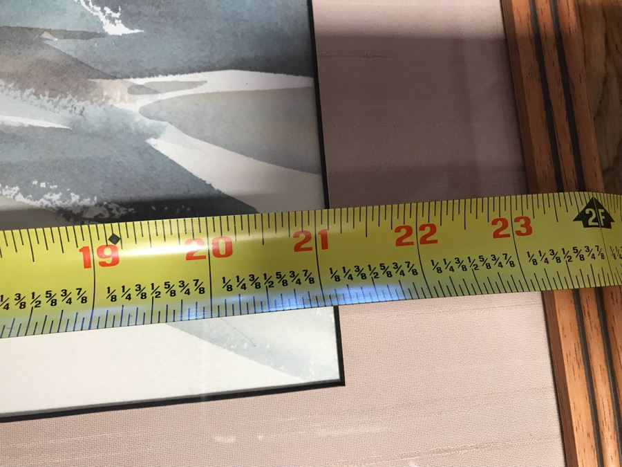 Original Watercolor Painting By B. Tucker 21W X 29H [Photo 9]