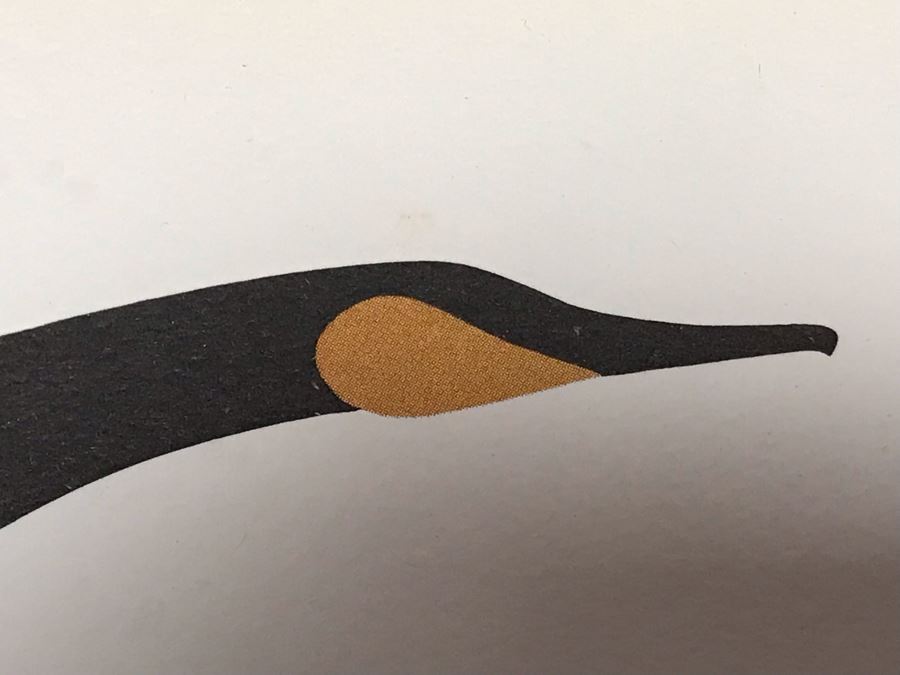 Benjamin Chee Chee Print Titled 'Proud Male' 9W X 6H [Photo 5]