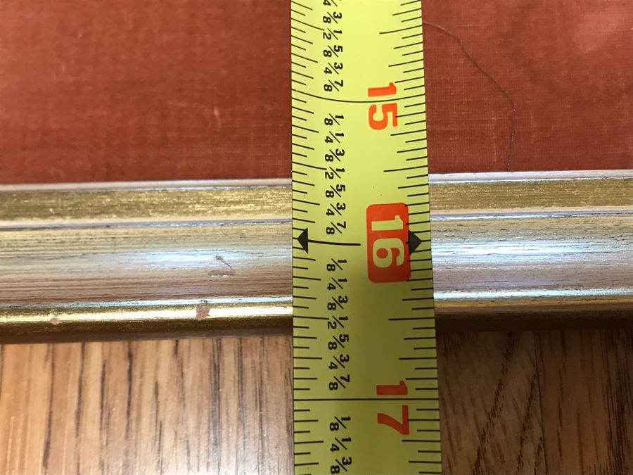 Framed Antique Chinese Silk Purse Pouch Frame Measures 11W X 16H [Photo 15]