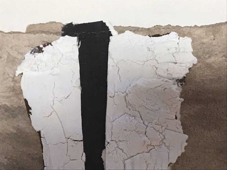 Vintage 1981 Original Mixed Media Artwork By Irene Jellinek Titled 'Canyon Song' 20W X 16H [Photo 9]