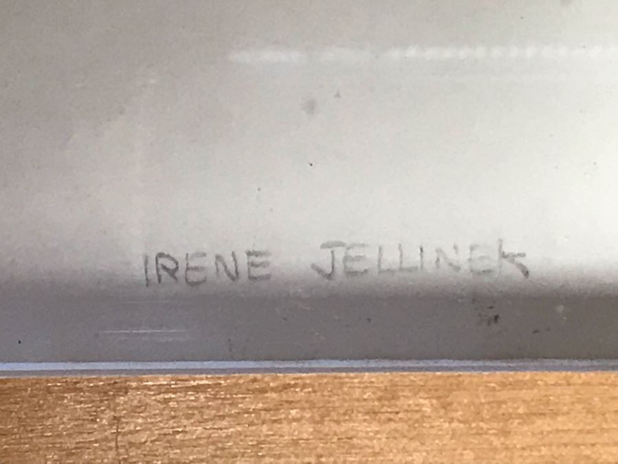 Vintage 1981 Original Mixed Media Artwork By Irene Jellinek Titled 'Canyon Song' 20W X 16H [Photo 13]