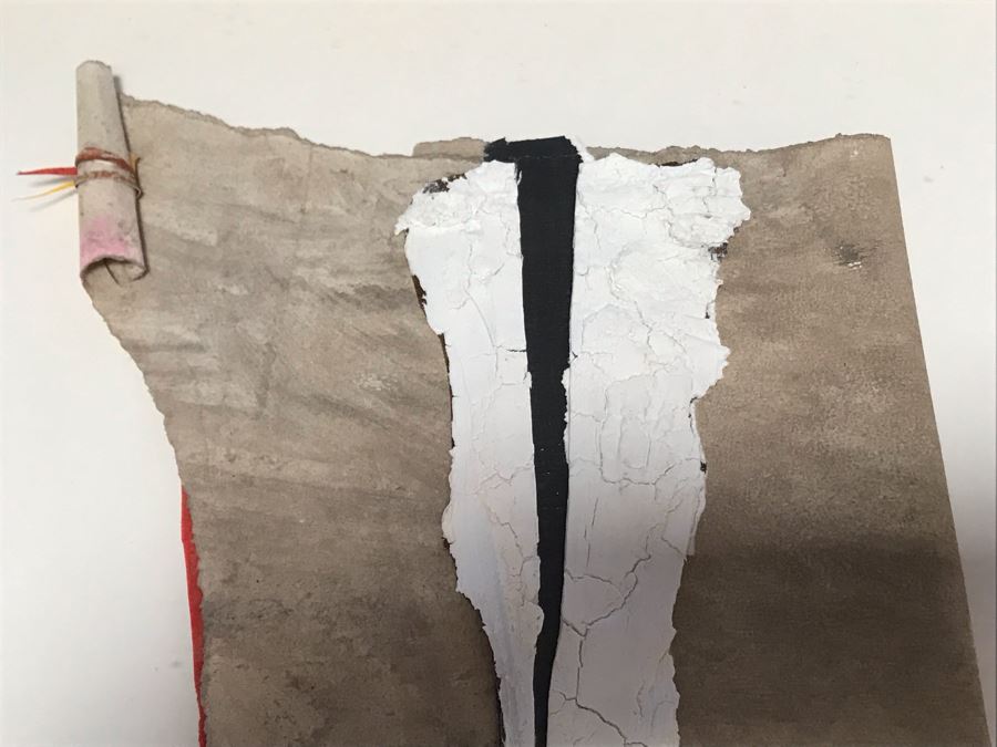 Vintage 1981 Original Mixed Media Artwork By Irene Jellinek Titled 'Canyon Song' 20W X 16H [Photo 7]