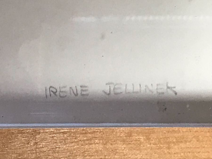 Vintage 1981 Original Mixed Media Artwork By Irene Jellinek Titled 'Canyon Song' 20W X 16H [Photo 12]