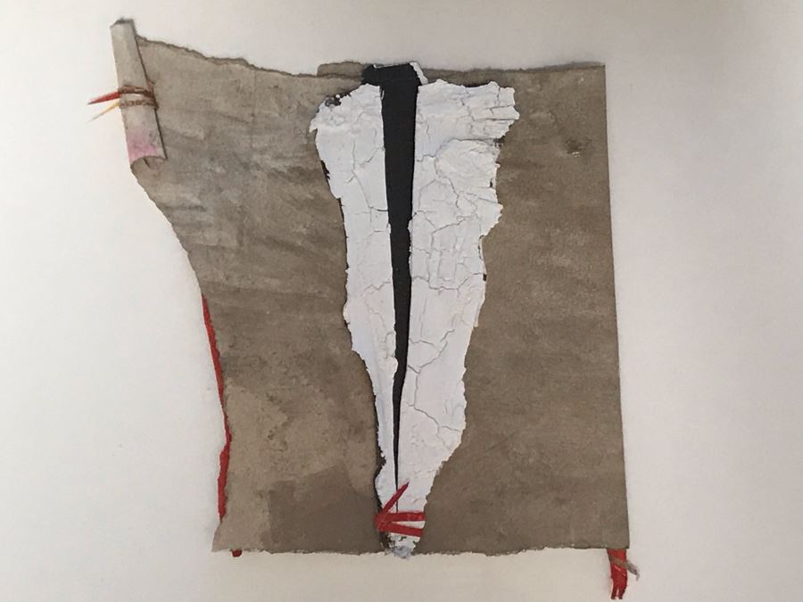 Vintage 1981 Original Mixed Media Artwork By Irene Jellinek Titled 'Canyon Song' 20W X 16H [Photo 3]