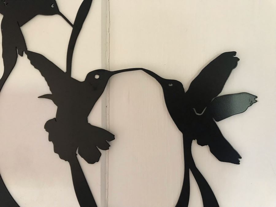 Metal Hummingbird Key Chain Wall Rack 10W X 10H [Photo 3]