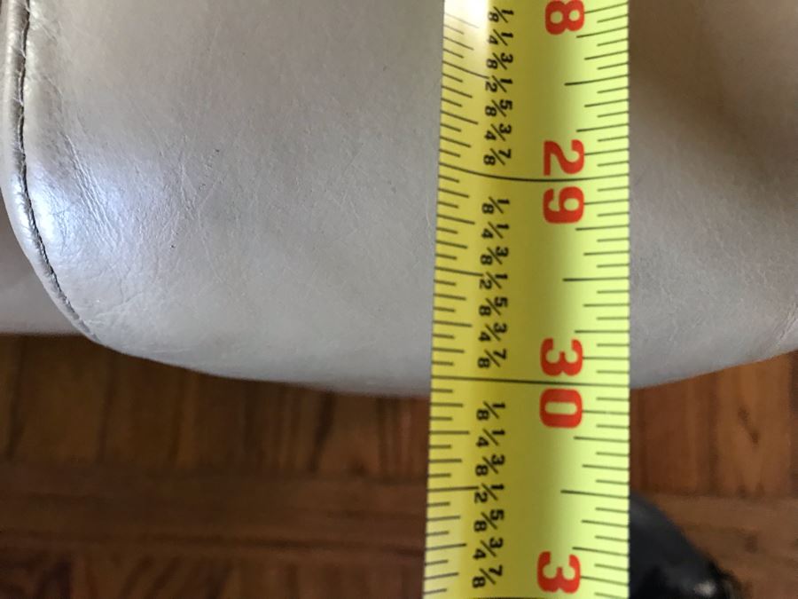 Stressless Modernist Reclining Leather 3-Seat Sofa 78W X 30D X 40H [Photo 14]