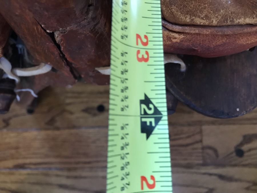 Vintage Camel Saddle 15W X 24D X 15H [Photo 7]