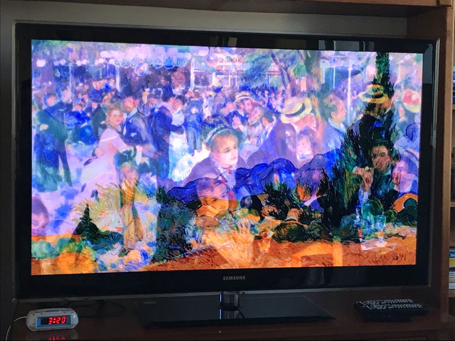 SAMSUNG 55' 1080p LED HDTV Model UN55B7100WF With Remote [Photo 10]