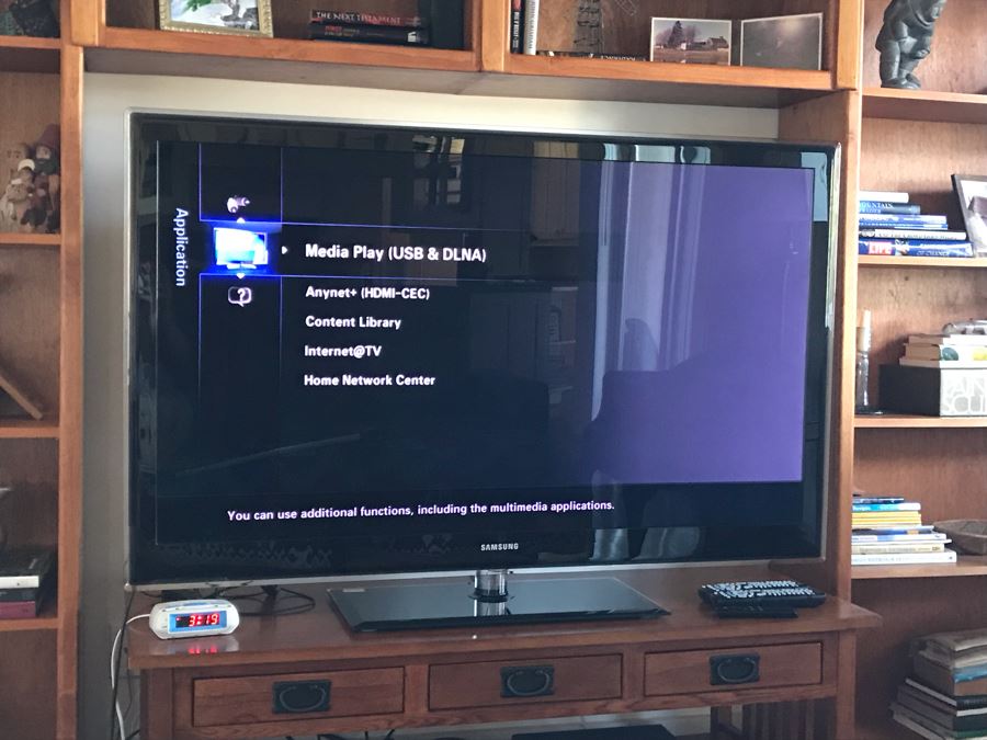 SAMSUNG 55' 1080p LED HDTV Model UN55B7100WF With Remote [Photo 5]