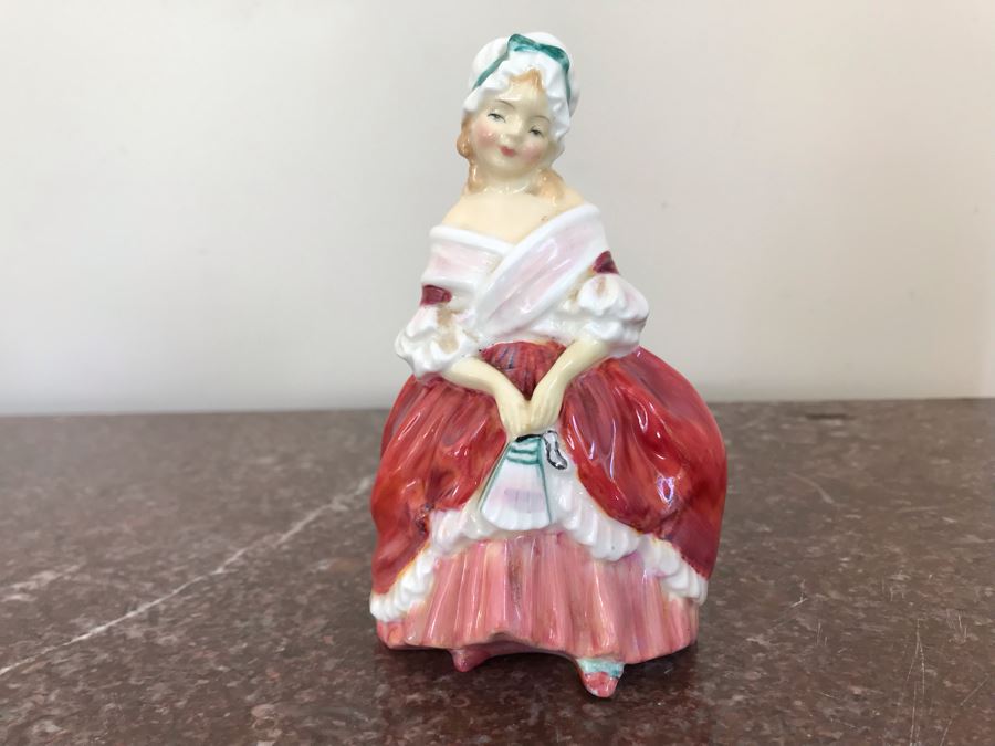Royal Doulton Hand Painted Peggy Figurine 5H