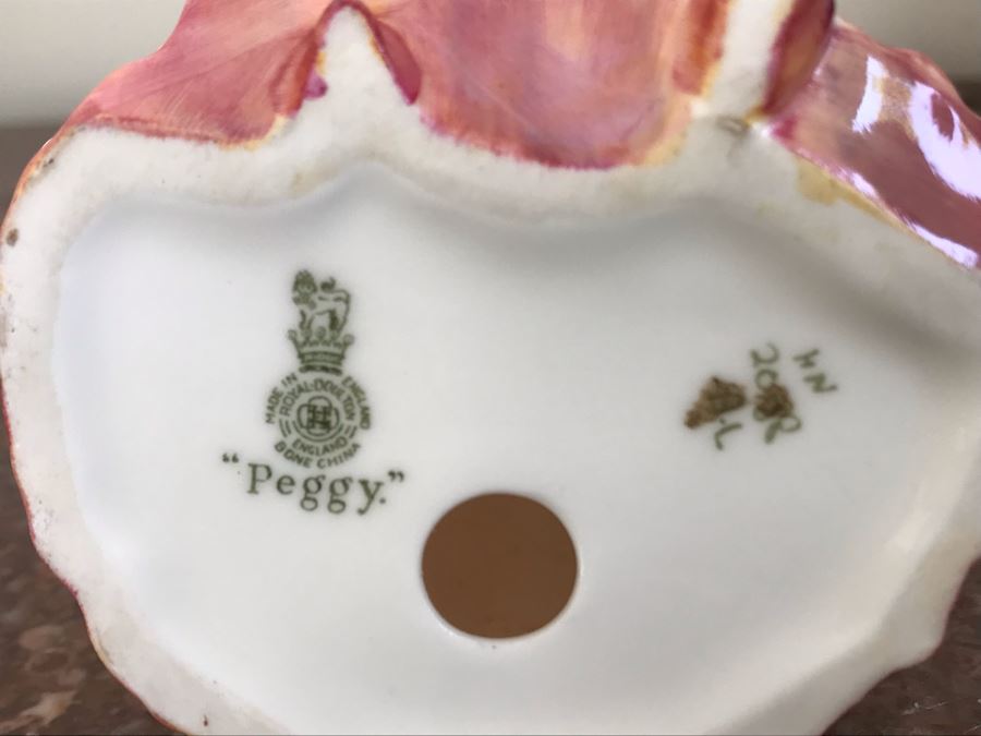 Royal Doulton Hand Painted Peggy Figurine 5H [Photo 5]